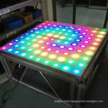 65W 10X10pixels Digital Video LED Dance Floor Stage